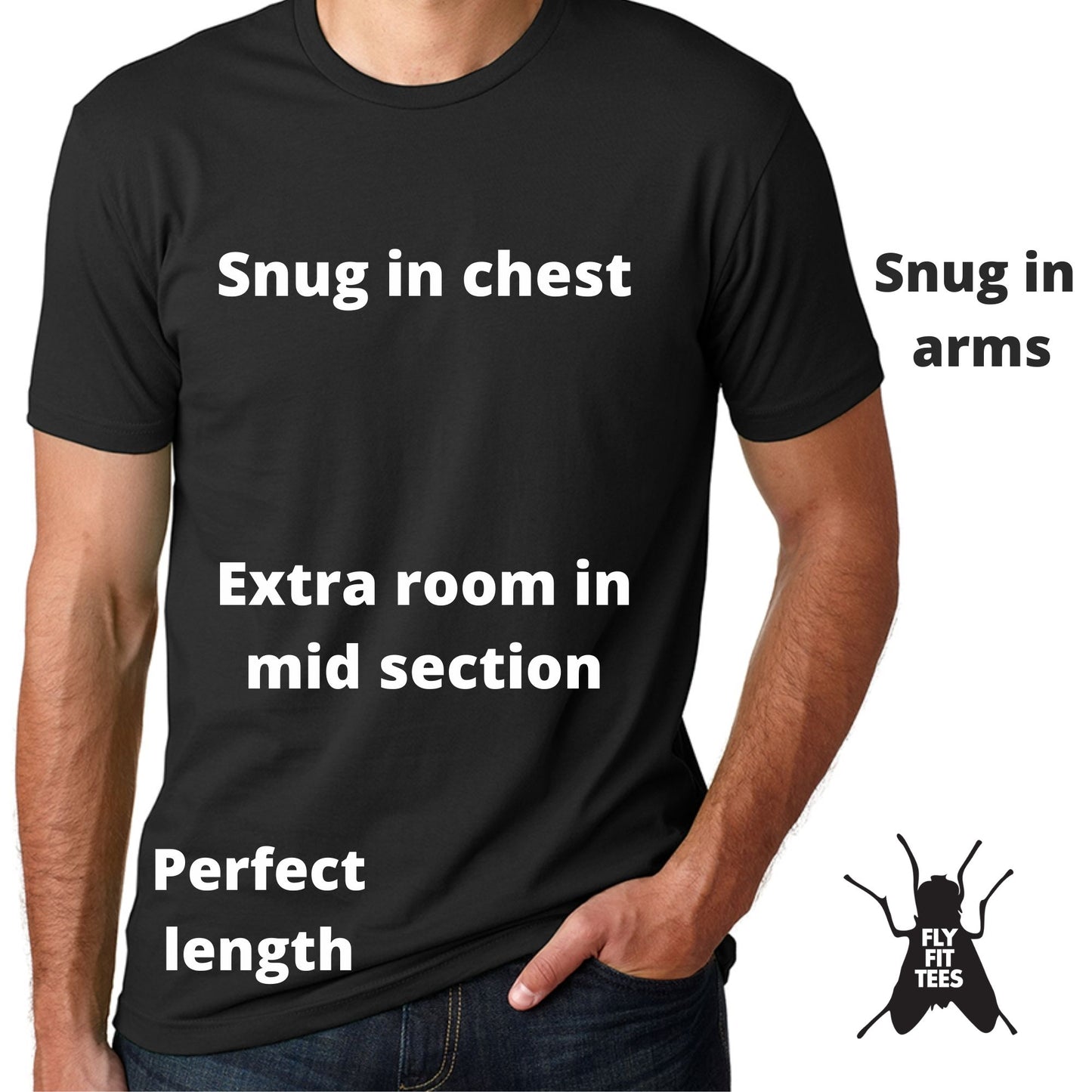 SoFly Original Perfect Fit Tee - 3 Pack - One Color
