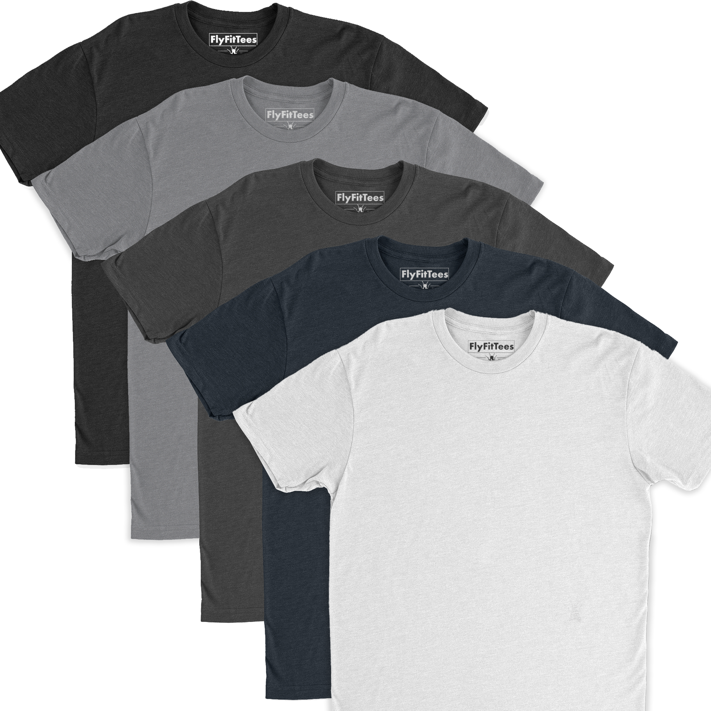SoFly Original Perfect Fit Tee - 5 Pack - Original 5 Collection